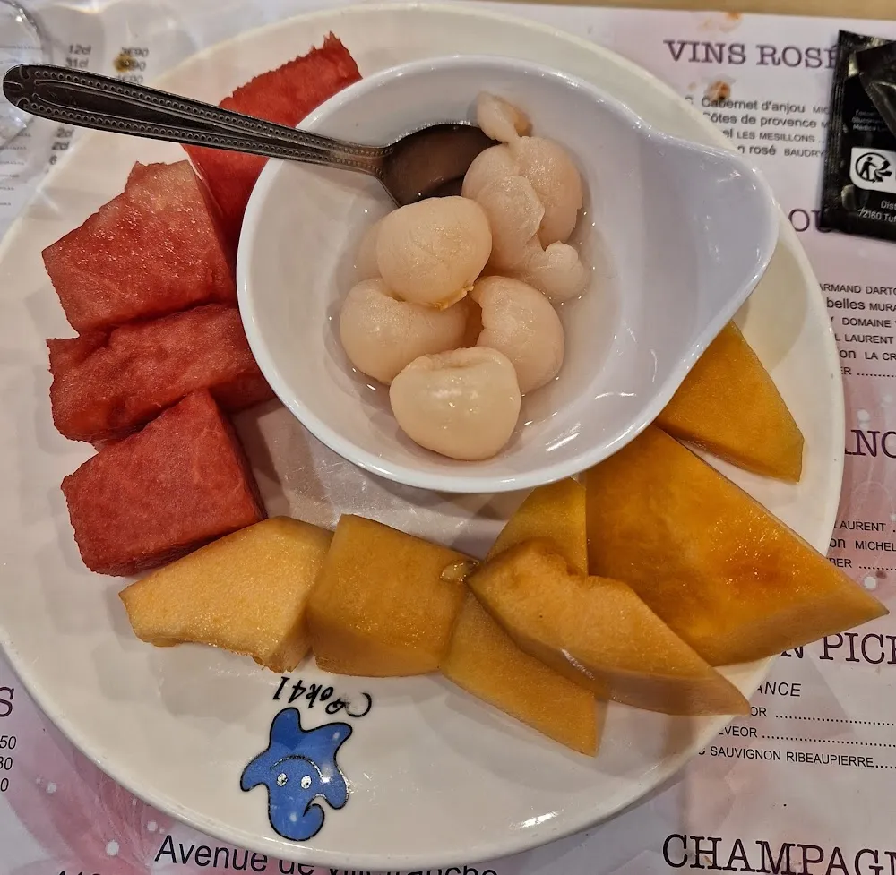 Letchis Melons & Pastèque